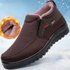 Warm and Comfortable Men's Snow Shoes for Outdoor Hiking and Trekking Winter Shoes
