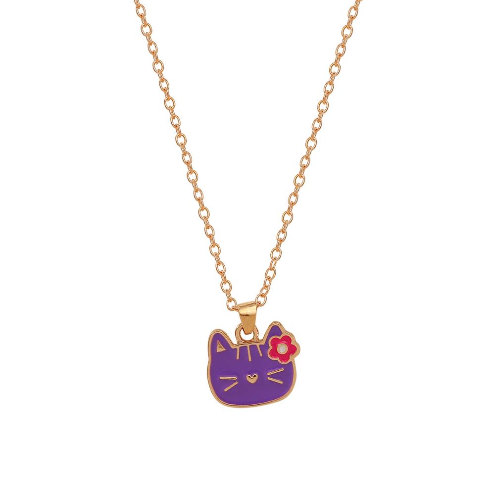 Small Pendant Jewelry Candy Ice Cream Rainbow Cloud Star Heart Flower BFF Joy Babe Charm Necklace Choker For Kids Girls Boy Gift