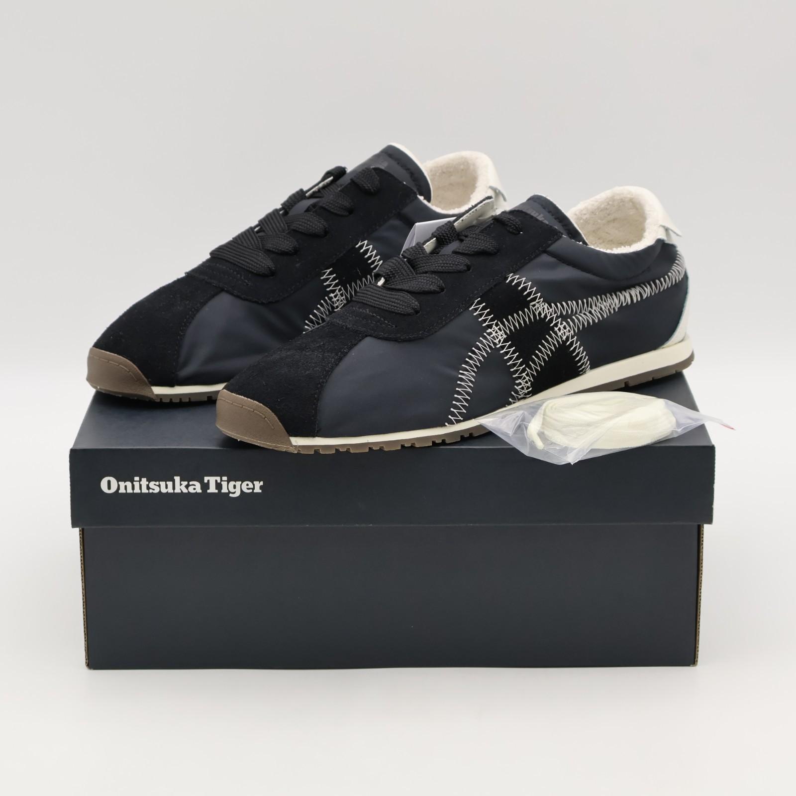 1183C317-001 Onitsuka Tiger Tiger Corsair A55 Black Cream (Men s) 10