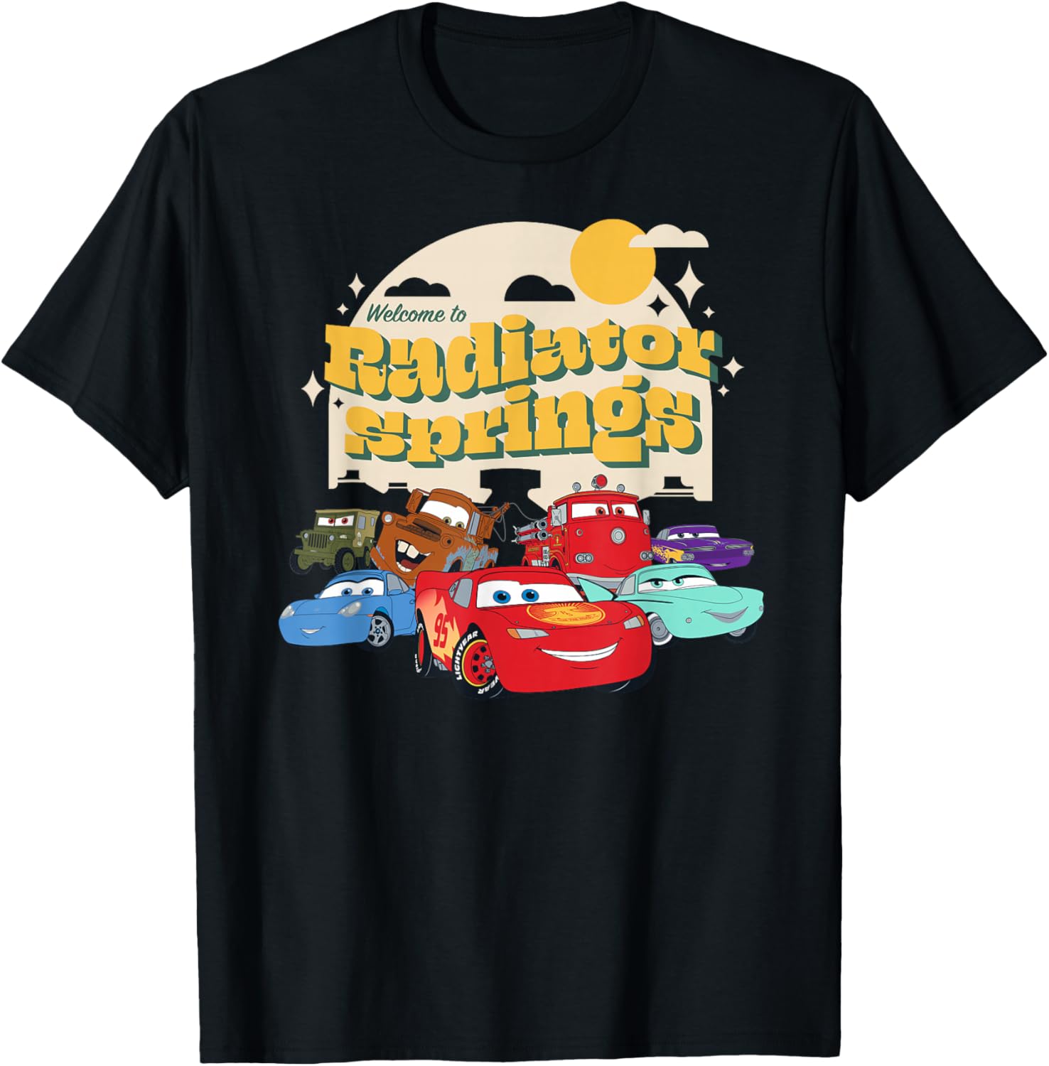 Disney Pixar Cars on The Road Radiator Springs T-Shirt S