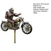 Garden Art Sasquatch Wind Spinner Wind-Powered Metal Weather Vane Kinetic Windmill Sculpture Outdoor Yard Patio Lawn Decoration