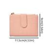 Korean Style Short Wallet Alligator Pattern Women's Wallet Ins Double Fold Wallet  Girl