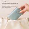 Stackable Pull-Out Card Holder Multi-Card Slots Credit Card Holder PU Leather Pocket Business Card