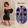 Uniform backless buttocks hollowed-out sex underwear Spice girls straps uniform sweater temptation plus size set