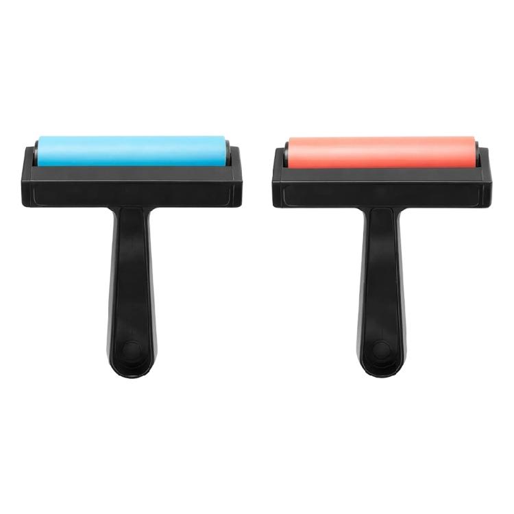 Practical Plastic Printing Roller With Uniform Ink Coverage Great For Professional Artists