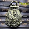 Vintage Dragon Bell Wind Chime: Antique Alloy Pendant, Crisp & Loud Sound