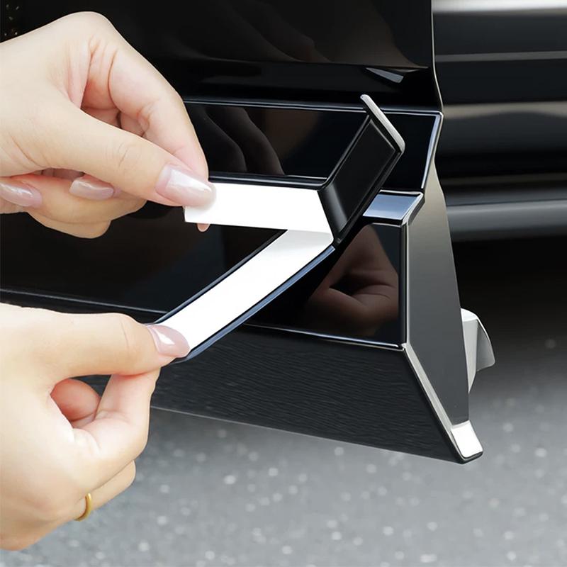 For Zeekr 8X 2026 Car Door Rearview Mirror Anti-collision Strips Trim Anti-scratch Sticker Cover Car Accessories