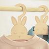 Multipacks of 10 Sturdy Wood Materials Nursery Hangers Gentle On Baby Clothes Without Slip Features Home Accessory