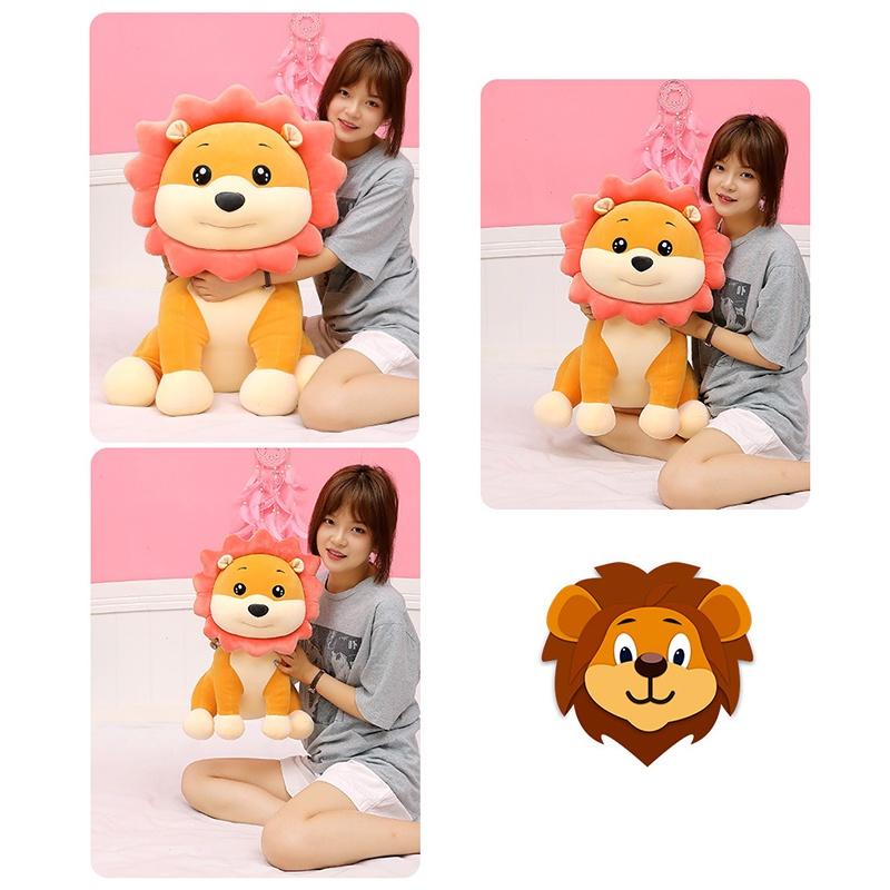 Cute Simba Lion Plush Toy, Cartoon Sunflower Lion Stuffed Animal For Kids And Girlfriend Gifts Characters)
