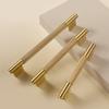 Dooroom Solid Brass Knurled Cross Diamond Cut Pattern Modern Cabinet Refrigerator Door Pull Drawer Knobs Hardware Handles