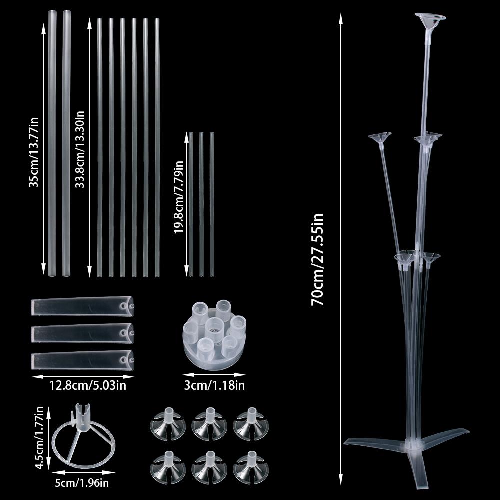 

Регулируемая подставка для колонны из воздушных шаров, комплект, основа и шест, украшения для детского праздника, выпускного, дня рождения, свадебной вечеринки, башня из воздушных шаров as show