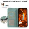 ABEEL For Samsung Galaxy XCover7 Pro Case Color Splicing Leather Flip Phone Cover RFID Blocking