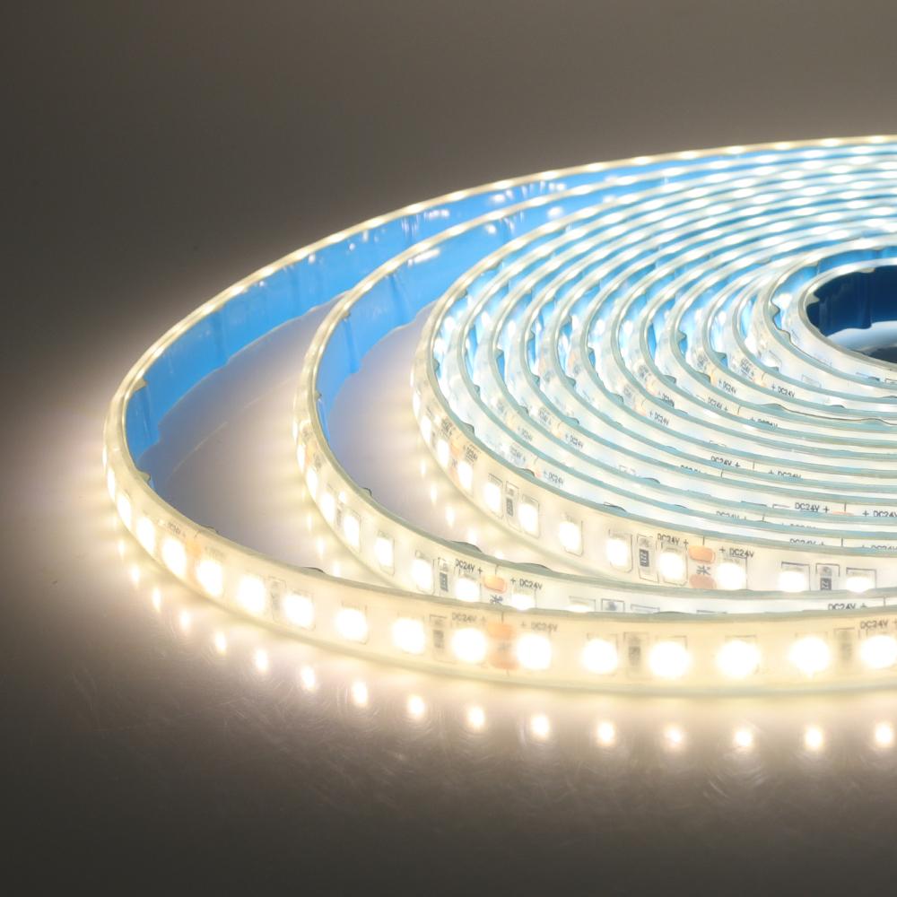 IP68 Waterproof LED Strip Lights 24V 2835 120Leds/m Warm Natural White Red Green Blue Flexible Lus Led Tape Underwater Decor