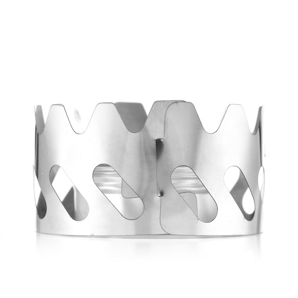 Mini Ryggsekkbrenner 40ml Aluminium Alkoholkoker med Liten Vindskjerm i Rustfritt Stål Bærbar Leirbrenner for