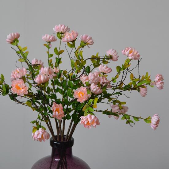Artificial Flower UV Resistant Realistic Fake Silk Flower Home Office Wedding Party Indoor Outdoor Garden Faux Flower Decoration