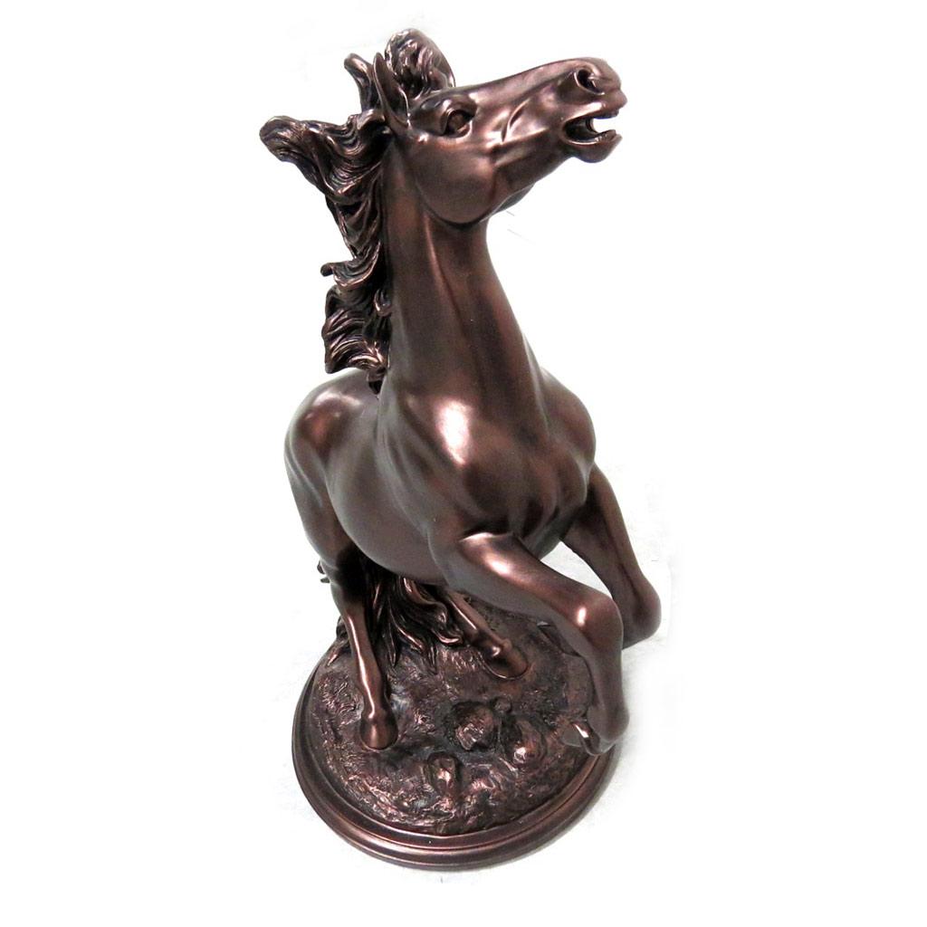 Les Trésors De Lily [L8863] - Bronzefigur „Flamboyant Horse“. (61 cm)