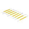 8Pcs DIY Fondant Tool Cake Pastry Carving Cutter Chocolate Decorating Mold Set for BakeryYellow