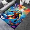 Diver, Colorful, Underwater Office Carpet Soft Polyester Entrance Carpet Washable Non slip Machine W
