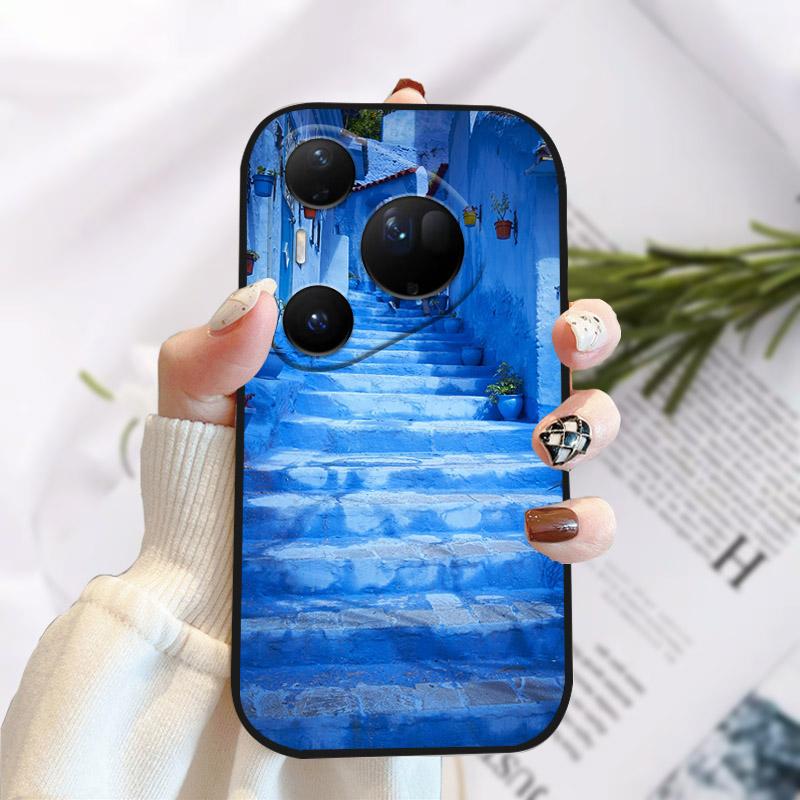 Phone Case For Huawei Pura 80 Ultra Pretty Stylish Painting Soft TPU Silicone Shockproof Cover For Huawei Pura80Ultra Fundas