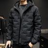 Giacca Invernale Spessa in Cotone Imbottita in Cotone da Uomo Invernale Semplice Ispessita Imbottita in Cotone Giacca da Baseball da Uomo Cappotto in Cashmere Versatile Giacca in Cotone Top