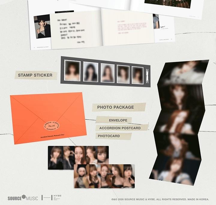 Le sserafim 'FILM PHOTOBOOK : Dear, FEARNOT' (Official Merchandise)