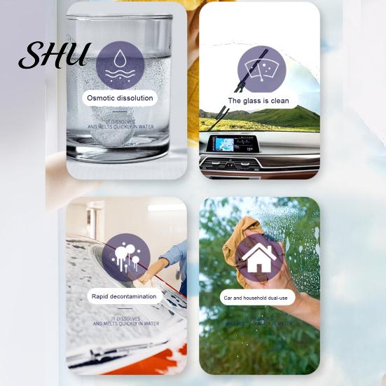 Windshield Removal Paste 50g Oil Film Remover Deep Cleaning Rainproof Car Removing Glass Agent Tool Polishing Cleaner