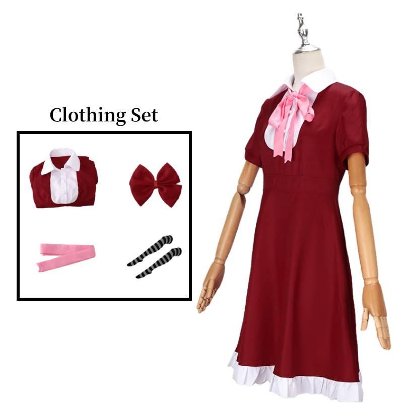 Dogs Stray Bungo Cosplay Costume Alice Dress Lolita Maid Outfit Anime Halloween
