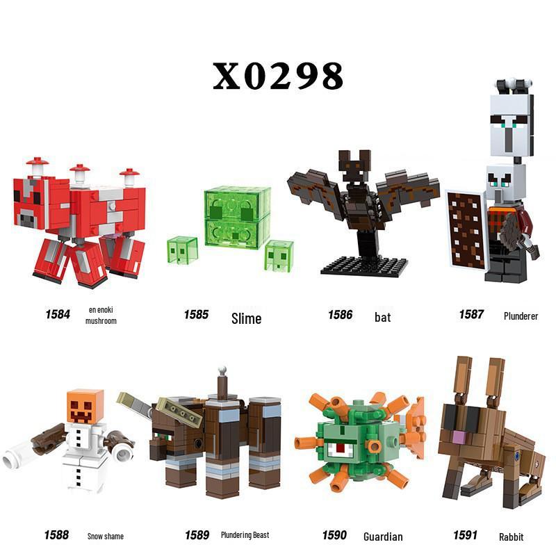 Xin Hong X0298 Educational Building Blocks for Kids - Minifigure Toy Set Bagged