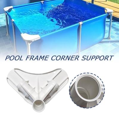 Pool Frame Corner Connector Leg Joint for Family Ground Pool Leak-Proof Precise Angle Replacement Parts for Outdoor Garden