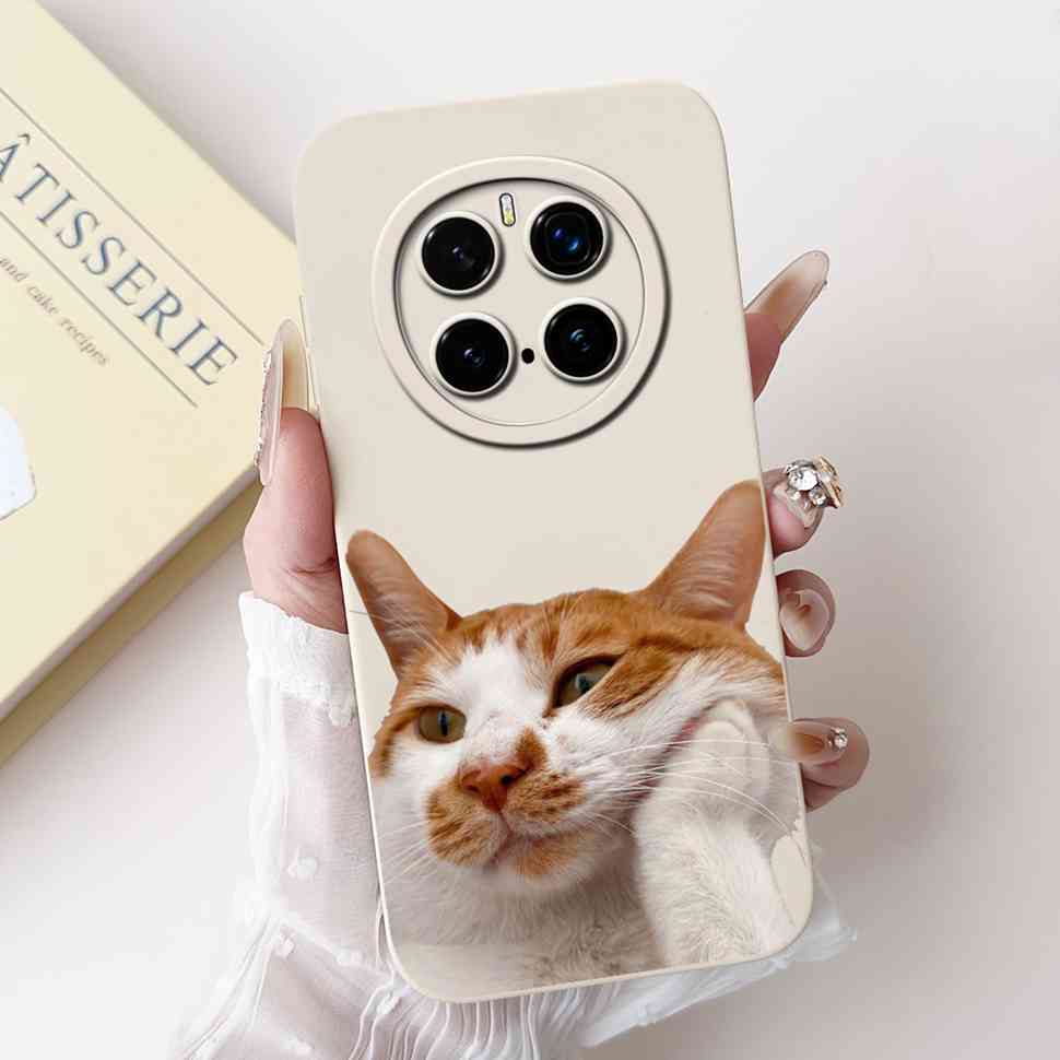 For Honor Magic7 Pro Case PTP-N49 Luxury Painted Cover Soft Silicone Phone Case For Honor Magic7 Magic 7 Pro Cover Funda Housing