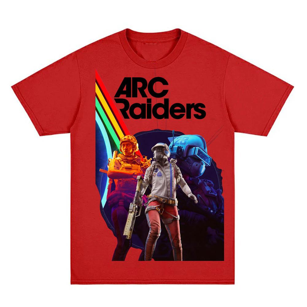 ARC Raiders Game Print TShirt 2025 New High Quality GAME Graphic Printing TEE 100cotton Comfortable Round Neck Soft Tees