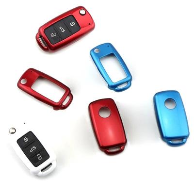 ABS-Autoschlüsselhülle für Volkswagen VW Polo Passat B5 Golf4 5 6 Jetta Tiguan Golf CrossFox Plus Eos Scirocco Beetle