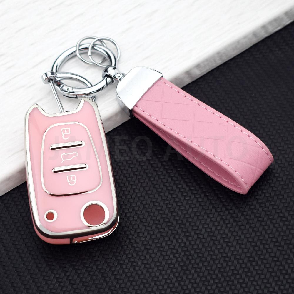 Custodia Copri Chiave Auto in TPU per Hyundai Elantra Accent I30 Ix35 Ix25 I20 Ix20 Per Kia K5 K2 Rio Sportage Soul Optima Ceed Pro Pride