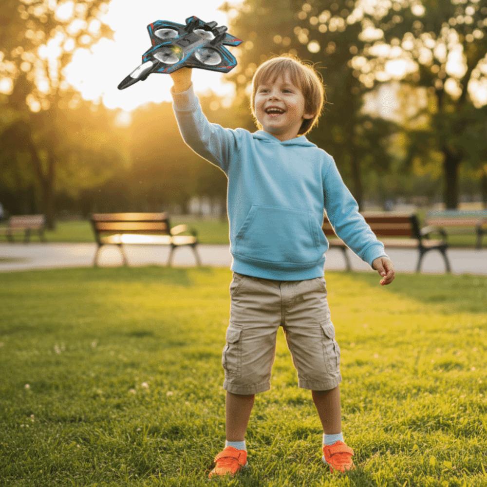 EPP Foam Remote Control Foam Fighter Gravity Sensing RC Hobby Jet Plane  Parent-child interaction