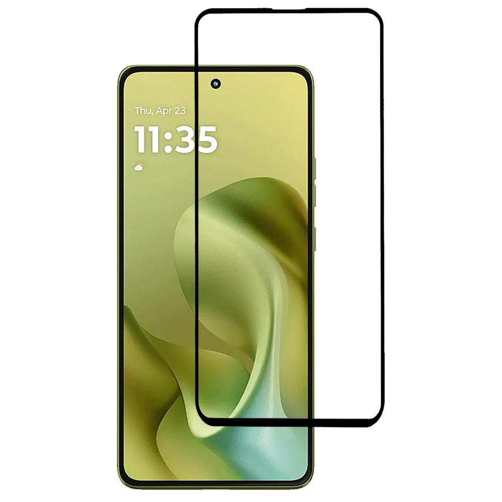 For Motorola Moto G86 Power 5G/G86 5G Screen Protector Silk Printing Full Glue Tempered Glass Screen Film