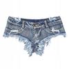 Women's Short Denim Shorts High Waist Shorts Skirtty Sexy Size L