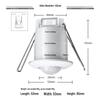 Compact Recessed Ceiling Infrared Motion Sensor Smart Dimmable Light Switch PIR