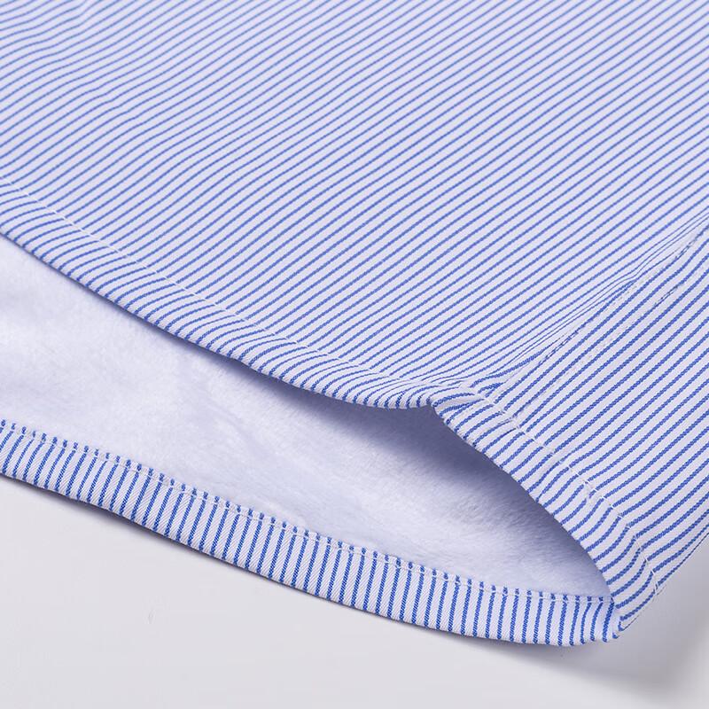 Shanshan Men's Business Flannel Lined Dress Shirt