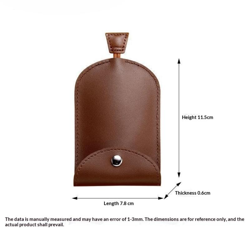 Retro Pull Out Key Holder Pu Leather Key Case Portable Keychain Pouch Multi-Functional Mini Coin Purse For Men Women Daily Use