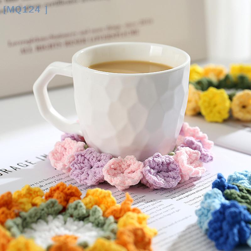 Häkeluntersetzer Maiglöckchen Blume Untersetzer Häkelblume Tischset Bouquet Tassenunterlage Kaffeetasse Tassenmatte Muttertagsgeschenk