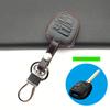 2 Buttons Leather Car Key Fob Case Cover Skin For Toyota Camry Rav4 Prado Corolla Avensis Land Cruiser Yaris