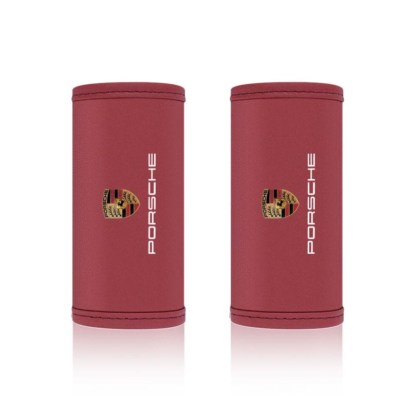 Car Leather Roof Handle Anti-Scratch Protector Mat Accessories For Porsche 911 Cayenne Panamera Macan Boxster Carrera-GT 928 944 918