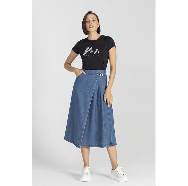 Юбка миди Deni Cler Milano T-DC-7006-E2-10-58-1 EU 34