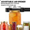 Adjustable Multifunctional Can Opener Jar Lid Gripper New Jar Opener Bottle Opener for Weak Hands Senior Arthritis Kitchen Tool