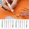 1pc Creative Retractable Precision Craft Cutting Tool: The Perfect Student Utility Knife Pen for Art Paper Scrapbooking!