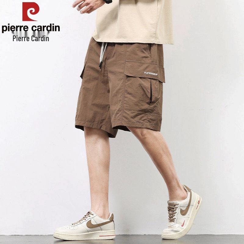 Pierre Cardin Men s Lightweight Ice Silk Cargo Shorts L