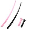2/1Pcs Creative 3D Printed Knife Retractable Sword , Katana Stretchable, for Training Martial Arts & Cosplay Props Relief Toys