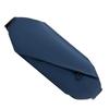 Men Chest Bag PU Leather Waterproof Fashionable Casual Waist Bag Messenger Bag for Outdoor Activity Blue