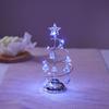 Christmas Decorations Electroplated Iron Christmas Tree Luminous Crystal Christmas Tree Night Light Christmas Gift Ornaments
