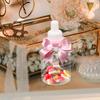 12Pcs Pink Plastic Mini Feeding Bottle Gift Boxes for Baby Shower Decorations Candy Filler Favor Packaging 9Cm 4Cm D